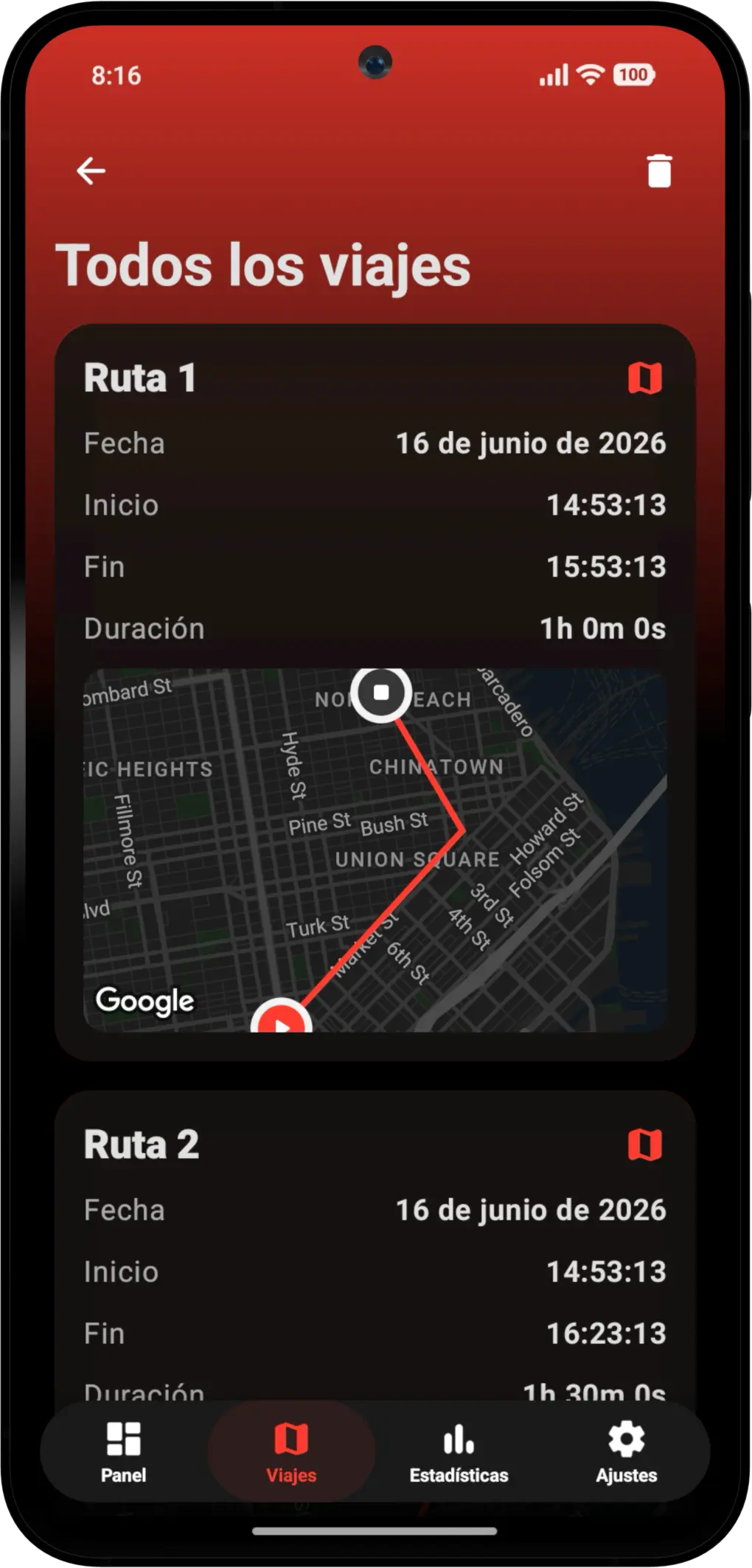 Scooter Tools Android - Conexión BLE