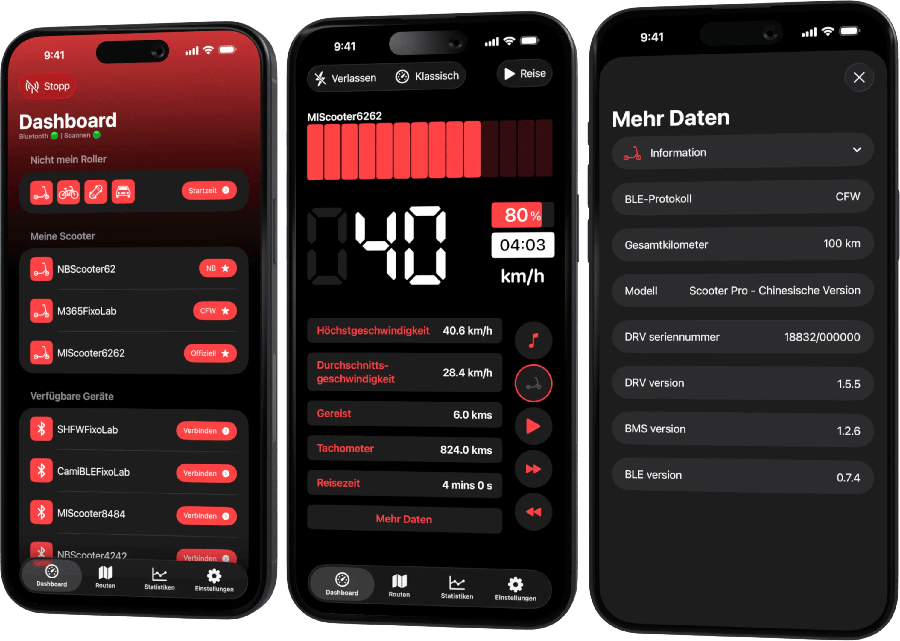Scooter Tools iPhones DE