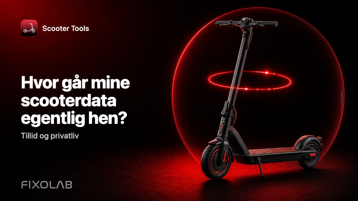 BLE og privatliv: Hvorfor styringen af din scooter forbliver lokal på din telefon