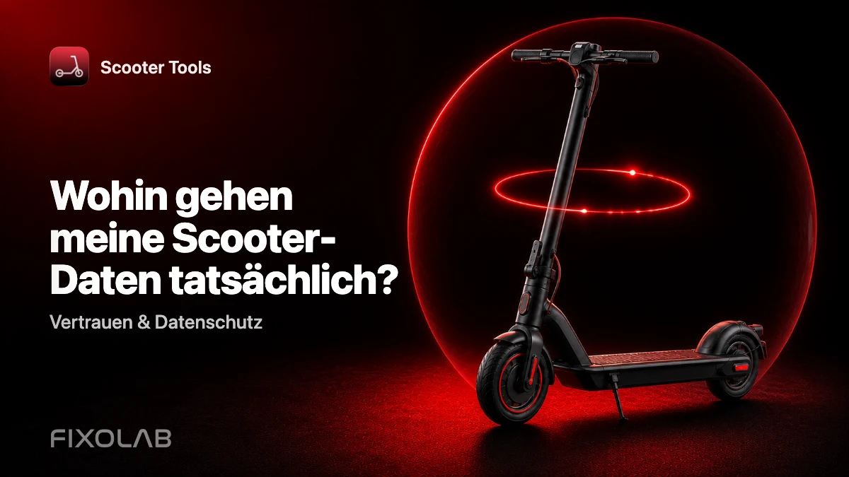 BLE und Datenschutz: Warum die Steuerung des Scooters lokal auf deinem Smartphone bleibt