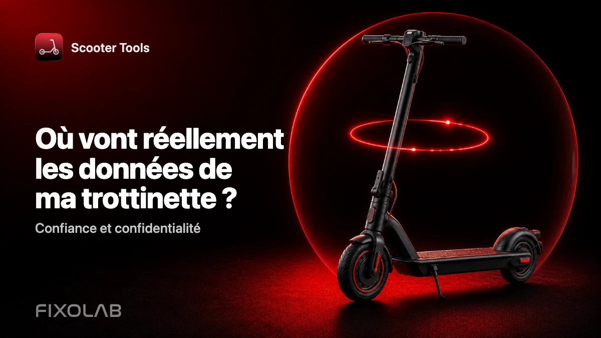 BLE et confidentialité : pourquoi le contrôle de votre trottinette reste local sur votre téléphone