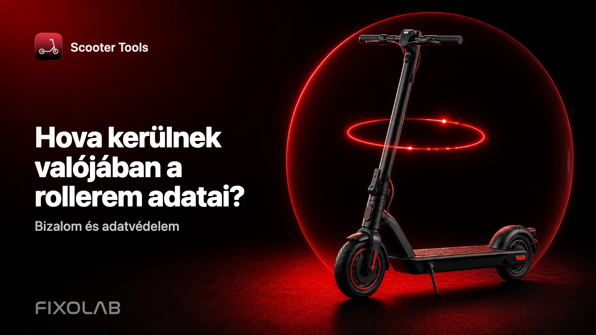 BLE és adatvédelem: miért marad a roller irányítása a telefonodon