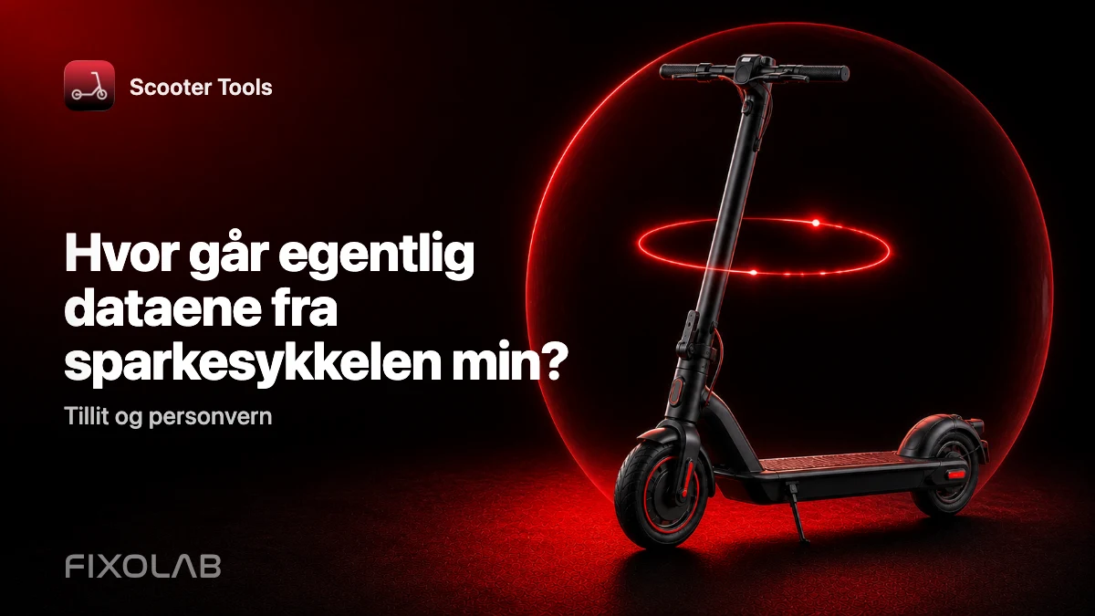 BLE og personvern: Hvorfor styringen av sparkesykkelen holder seg lokal på telefonen din BLE og personvern: Hvorfor styringen av sparkesykkelen holder seg lokal på telefonen din