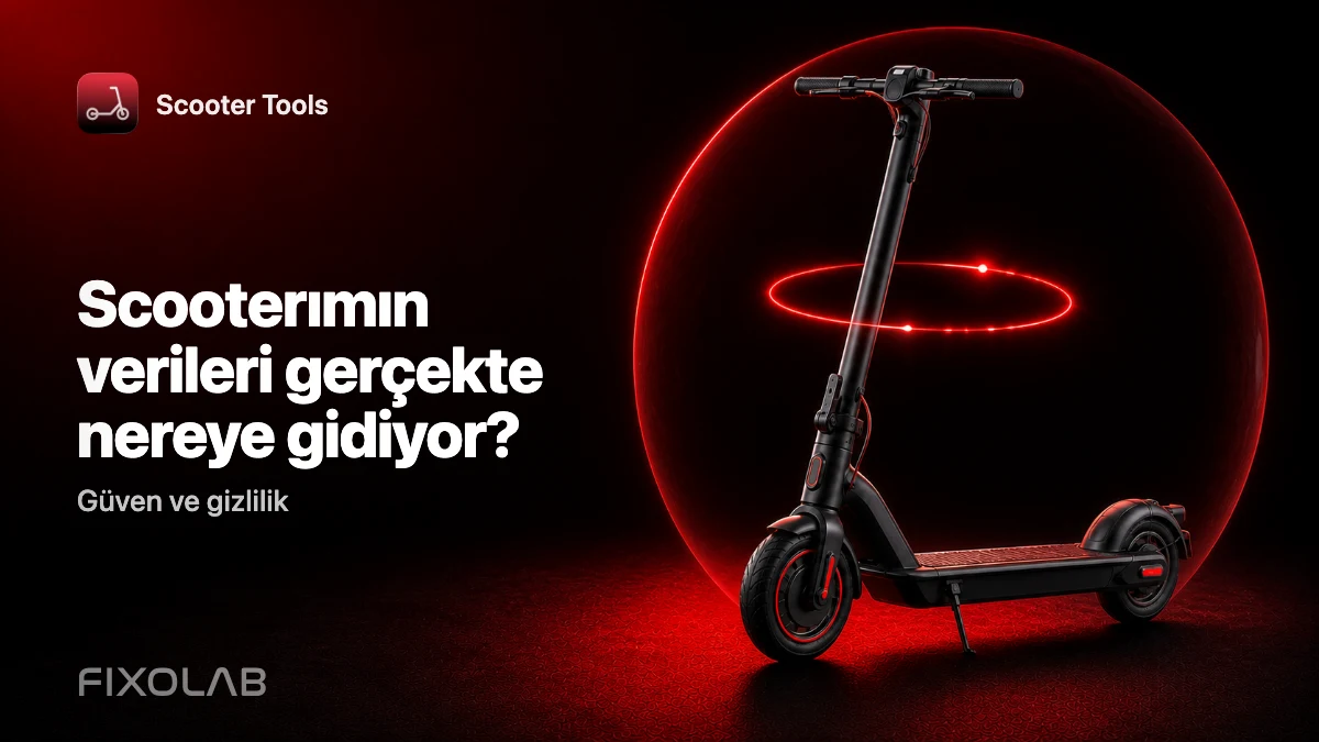 BLE ve Gizlilik: Scooter Kontrolü Neden Telefonunuzda Kalır BLE ve Gizlilik: Scooter Kontrolü Neden Telefonunuzda Kalır
