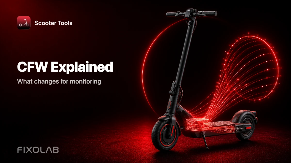CFW Explained: What Custom Firmware Changes for Monitoring in Scooter Tools