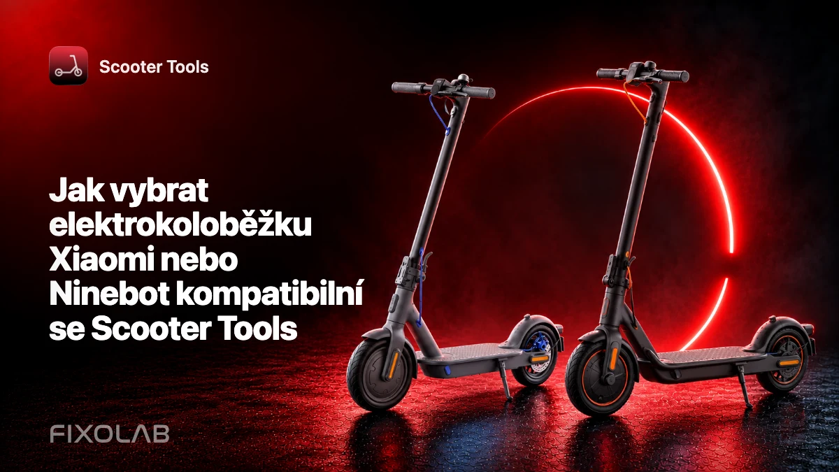 Jak vybrat elektrokoloběžku Xiaomi nebo Ninebot kompatibilní se Scooter Tools Jak vybrat elektrokoloběžku Xiaomi nebo Ninebot kompatibilní se Scooter Tools