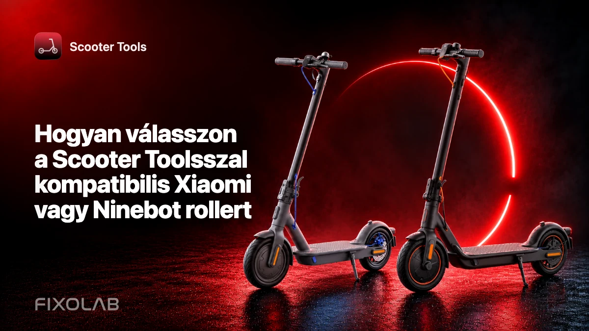 Hogyan válasszon a Scooter Toolsszal kompatibilis Xiaomi vagy Ninebot rollert