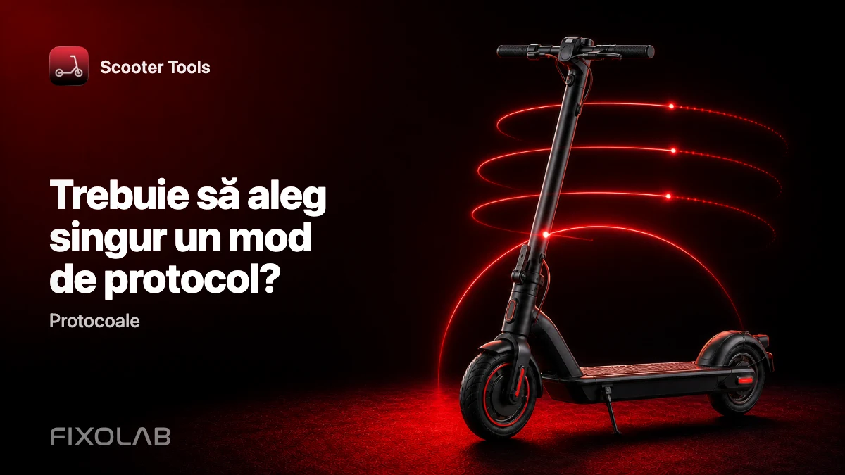 Alegerea modului de protocol potrivit pentru trotineta ta