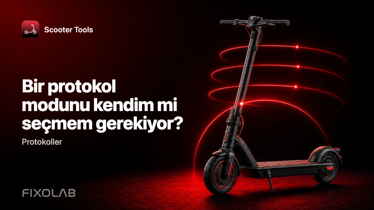 Scooterınız İçin Doğru Protokol Modunu Seçmek
