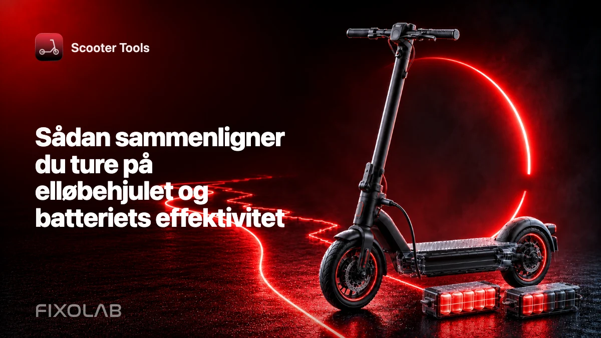 Sådan sammenligner du ture på elløbehjulet og batteriets effektivitet Sådan sammenligner du ture på elløbehjulet og batteriets effektivitet