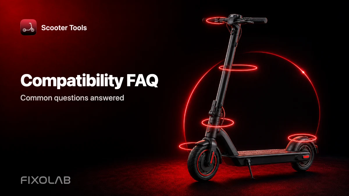 Common Questions About Scooter Tools Compatibility With Your Scooter
