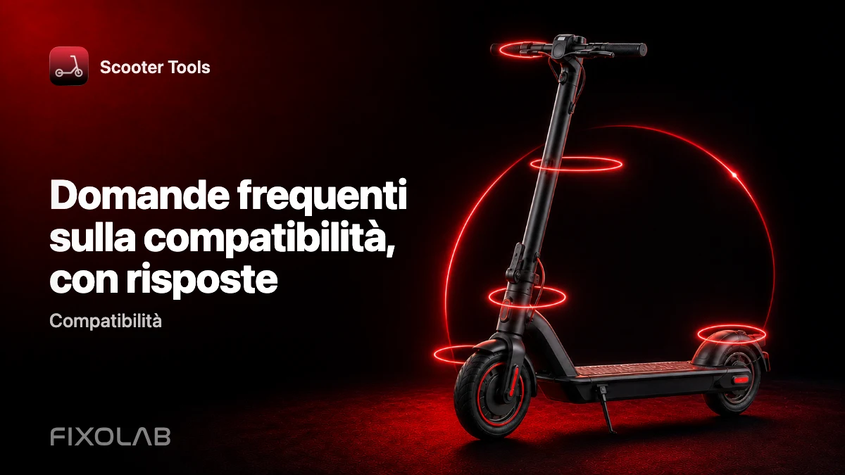 Domande frequenti sulla compatibilità di Scooter Tools con il tuo monopattino Domande frequenti sulla compatibilità di Scooter Tools con il tuo monopattino