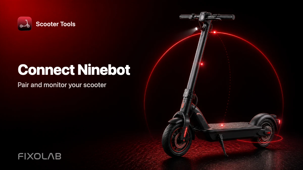 How to Connect and Monitor a Compatible Ninebot Scooter