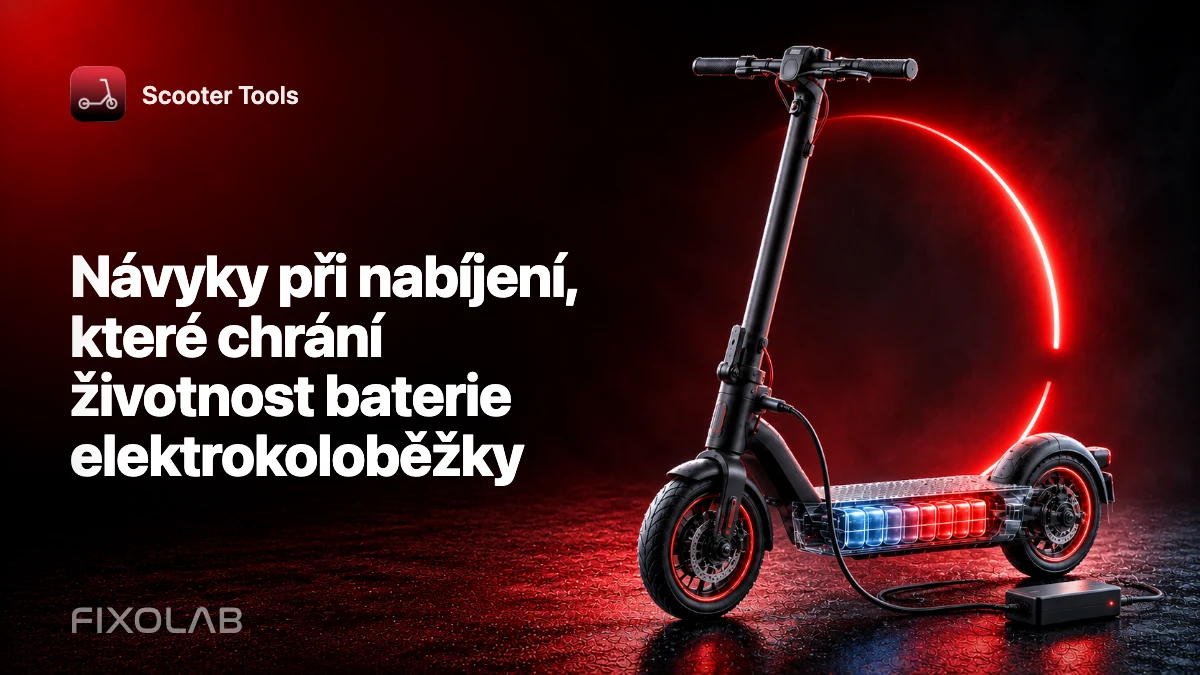 Návyky při nabíjení, které chrání životnost baterie elektrokoloběžky Návyky při nabíjení, které chrání životnost baterie elektrokoloběžky