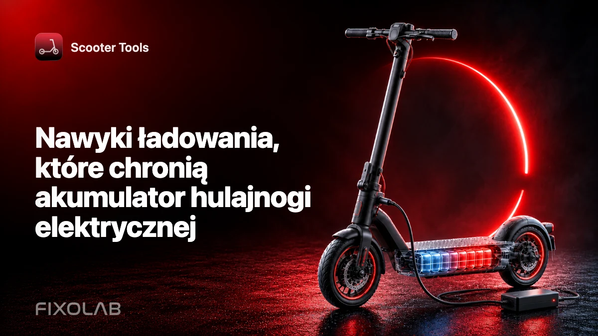 Nawyki ładowania, które chronią akumulator hulajnogi elektrycznej Nawyki ładowania, które chronią akumulator hulajnogi elektrycznej