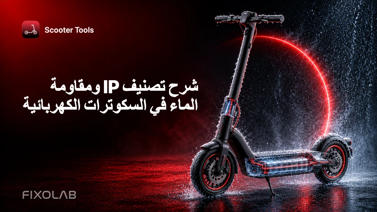 شرح تصنيف IP ومقاومة الماء في السكوترات الكهربائية