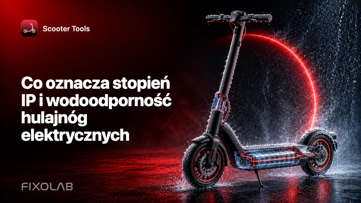 Co oznacza stopień IP i wodoodporność hulajnóg elektrycznych