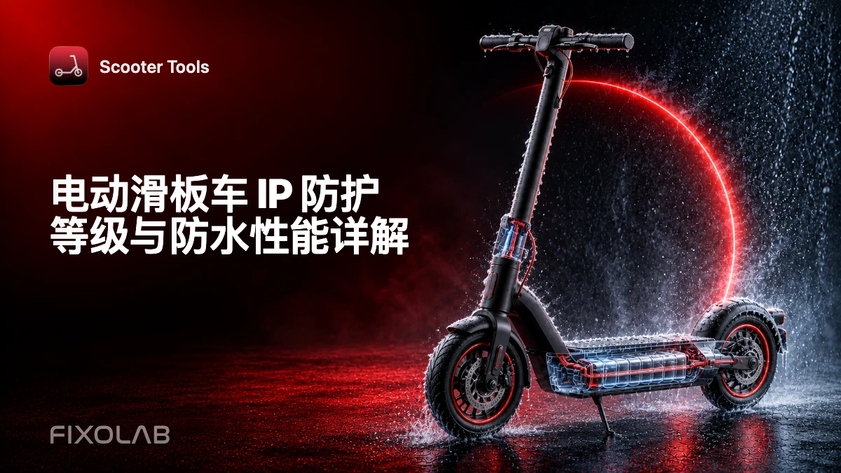 电动滑板车 IP 防护等级与防水性能详解