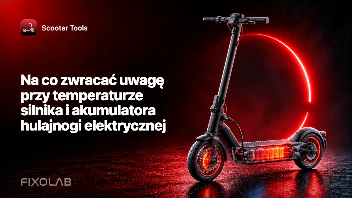 Na co zwracać uwagę przy temperaturze silnika i akumulatora hulajnogi elektrycznej Na co zwracać uwagę przy temperaturze silnika i akumulatora hulajnogi elektrycznej