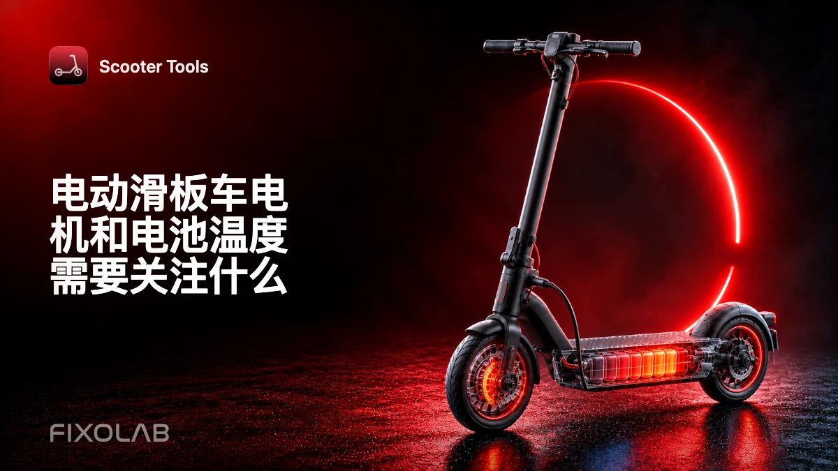 电动滑板车电机和电池温度需要关注什么