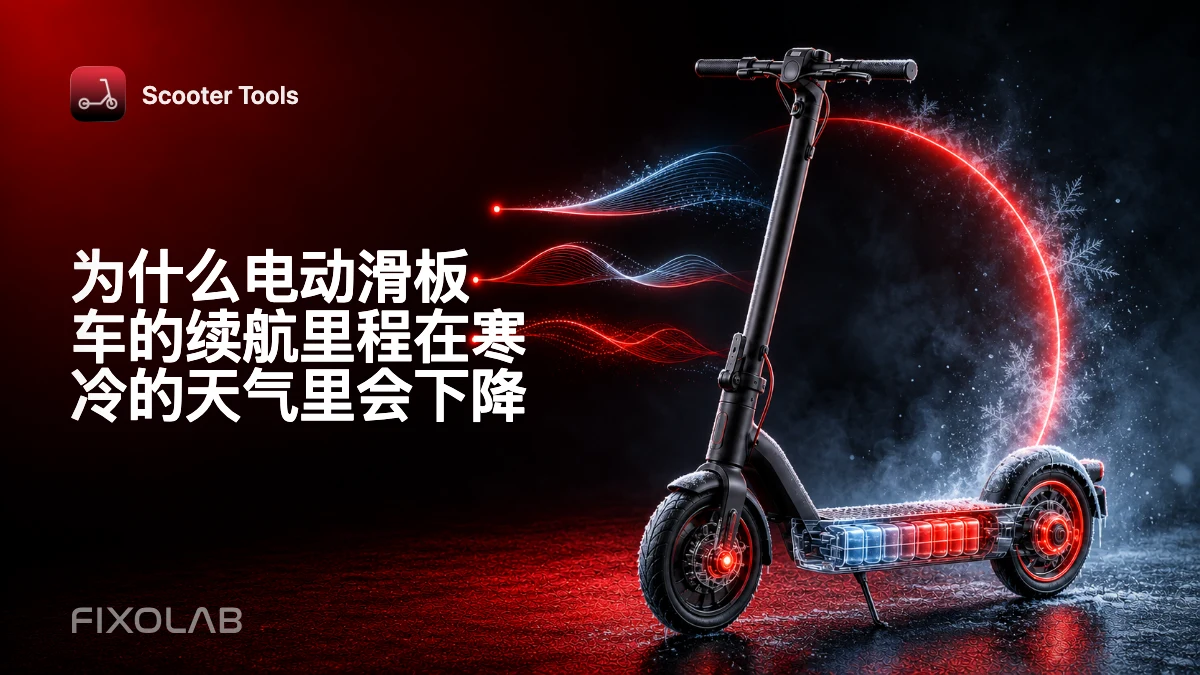 为什么电动滑板车的续航里程在寒冷的天气里会下降