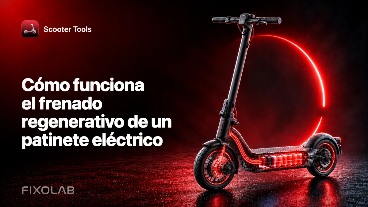Cómo funciona el frenado regenerativo de un patinete eléctrico Cómo funciona el frenado regenerativo de un patinete eléctrico