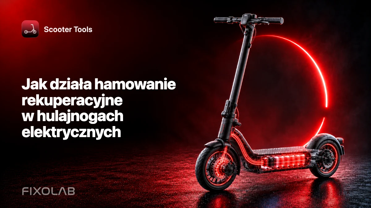 Jak działa hamowanie rekuperacyjne w hulajnogach elektrycznych Jak działa hamowanie rekuperacyjne w hulajnogach elektrycznych