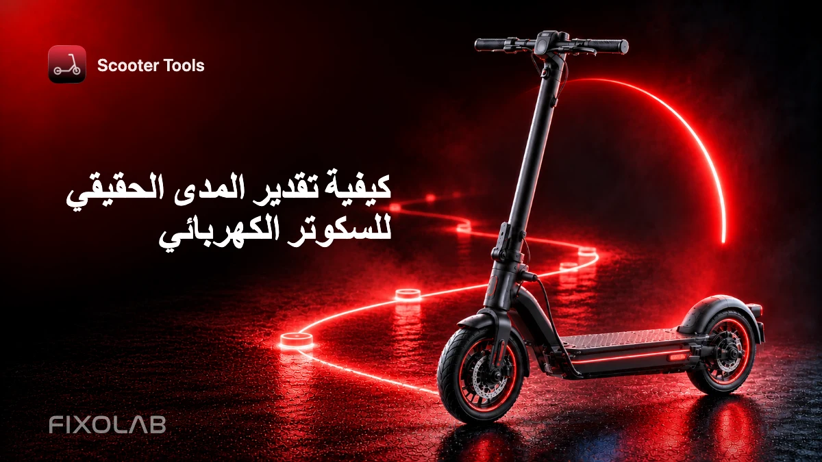 كيفية تقدير المدى الحقيقي للسكوتر الكهربائي