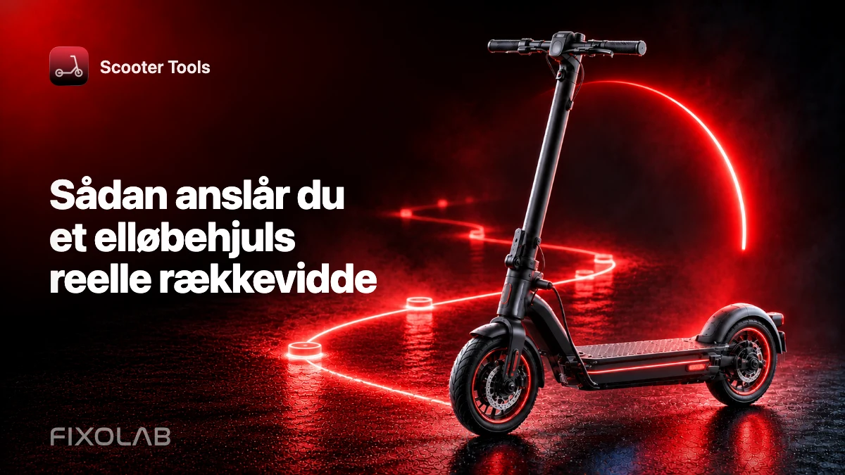 Sådan anslår du et elløbehjuls reelle rækkevidde Sådan anslår du et elløbehjuls reelle rækkevidde