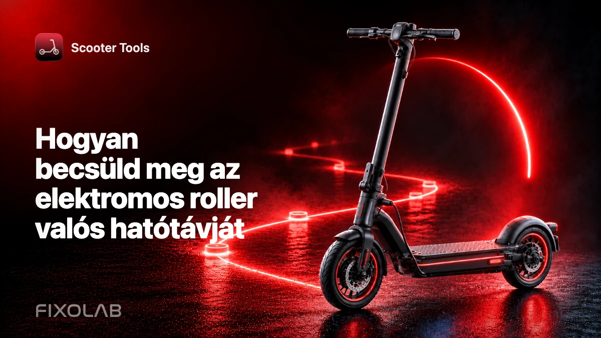 Hogyan becsüld meg az elektromos roller valós hatótávját