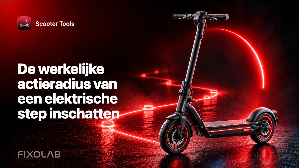 De werkelijke actieradius van een elektrische step inschatten De werkelijke actieradius van een elektrische step inschatten