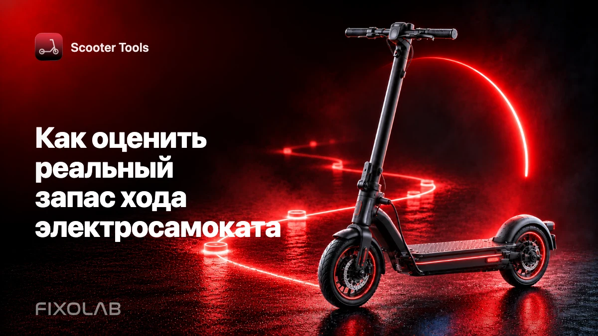 Как оценить реальный запас хода электросамоката