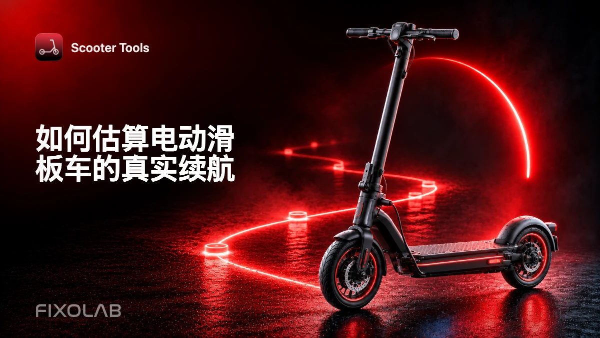 如何估算电动滑板车的真实续航