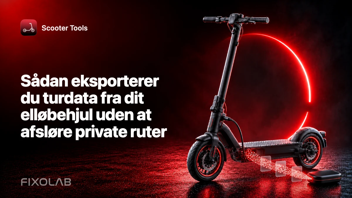 Sådan eksporterer du turdata fra dit elløbehjul uden at afsløre private ruter Sådan eksporterer du turdata fra dit elløbehjul uden at afsløre private ruter