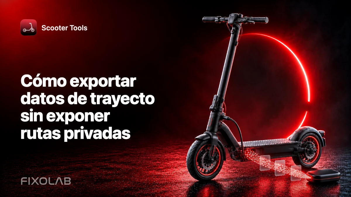 Cómo exportar datos de trayecto sin exponer rutas privadas Cómo exportar datos de trayecto sin exponer rutas privadas