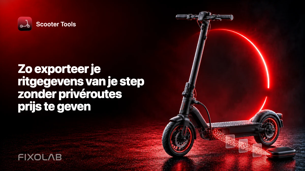 Zo exporteer je ritgegevens van je step zonder privéroutes prijs te geven Zo exporteer je ritgegevens van je step zonder privéroutes prijs te geven