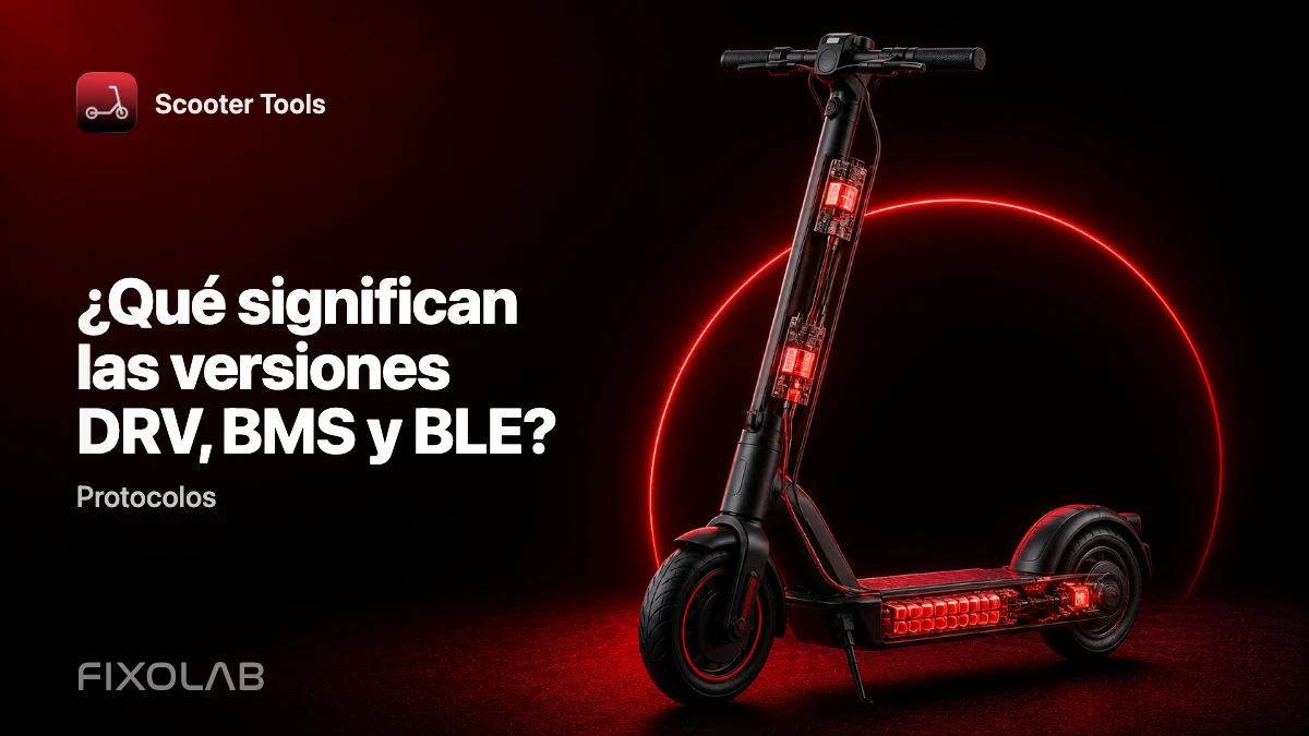 Entender las versiones de firmware: DRV, BMS y BLE explicados Entender las versiones de firmware: DRV, BMS y BLE explicados