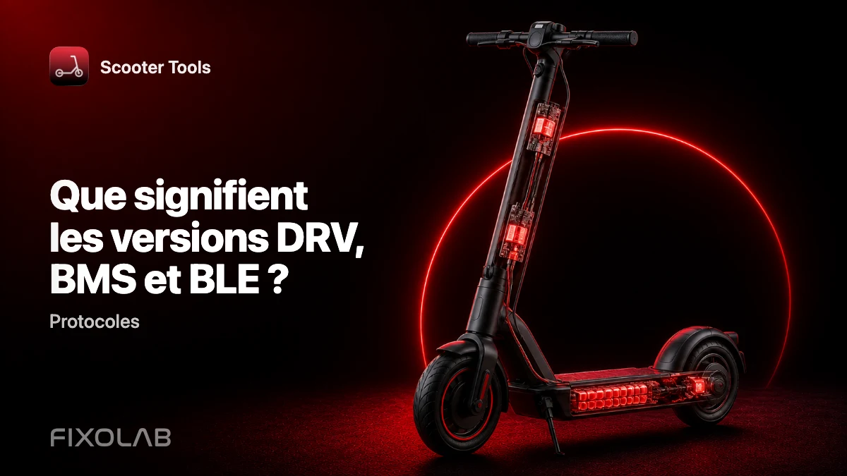 Comprendre les versions de firmware : DRV, BMS et BLE expliqués Comprendre les versions de firmware : DRV, BMS et BLE expliqués