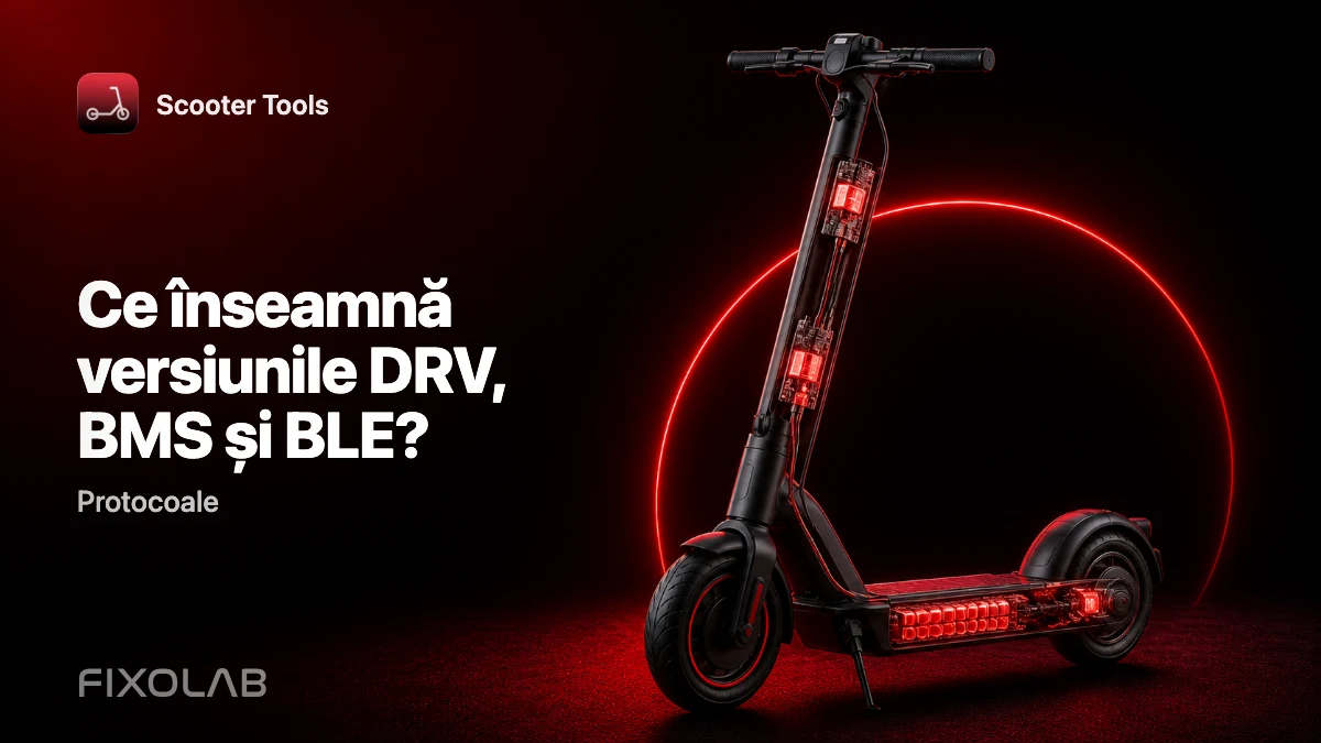 Înțelegerea versiunilor de firmware: DRV, BMS și BLE explicate Înțelegerea versiunilor de firmware: DRV, BMS și BLE explicate