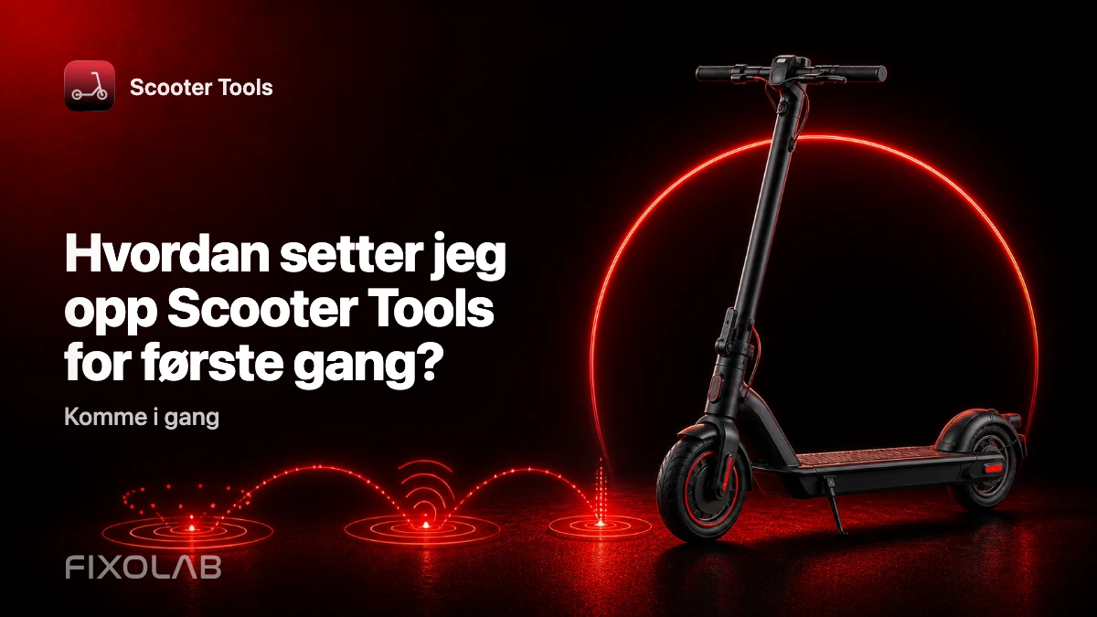 En fullstendig gjennomgang av første oppsett av Scooter Tools