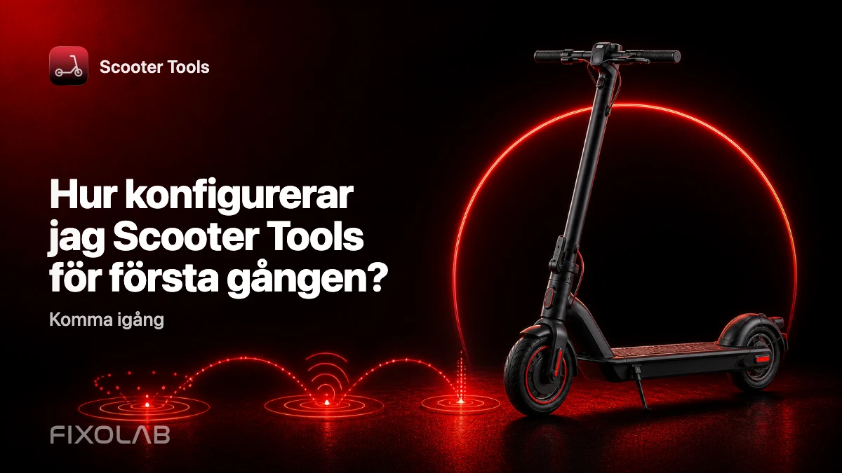 En komplett genomgång av den första konfigurationen av Scooter Tools En komplett genomgång av den första konfigurationen av Scooter Tools
