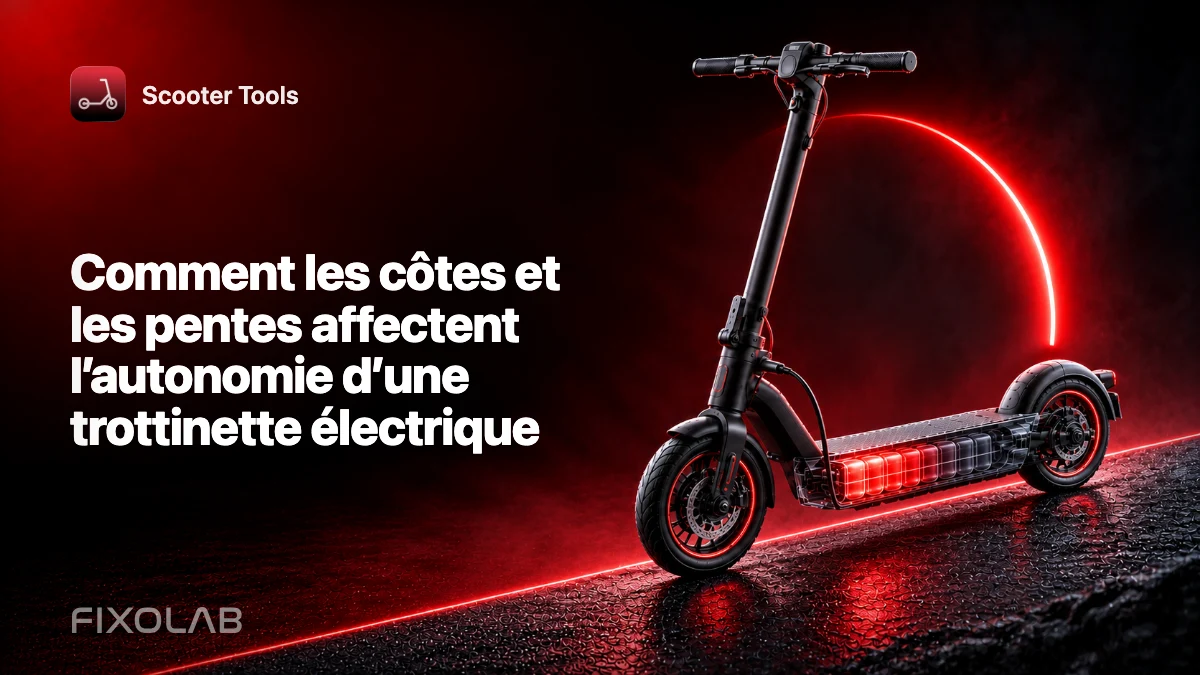 Comment les côtes et les pentes affectent l’autonomie d’une trottinette électrique Comment les côtes et les pentes affectent l’autonomie d’une trottinette électrique
