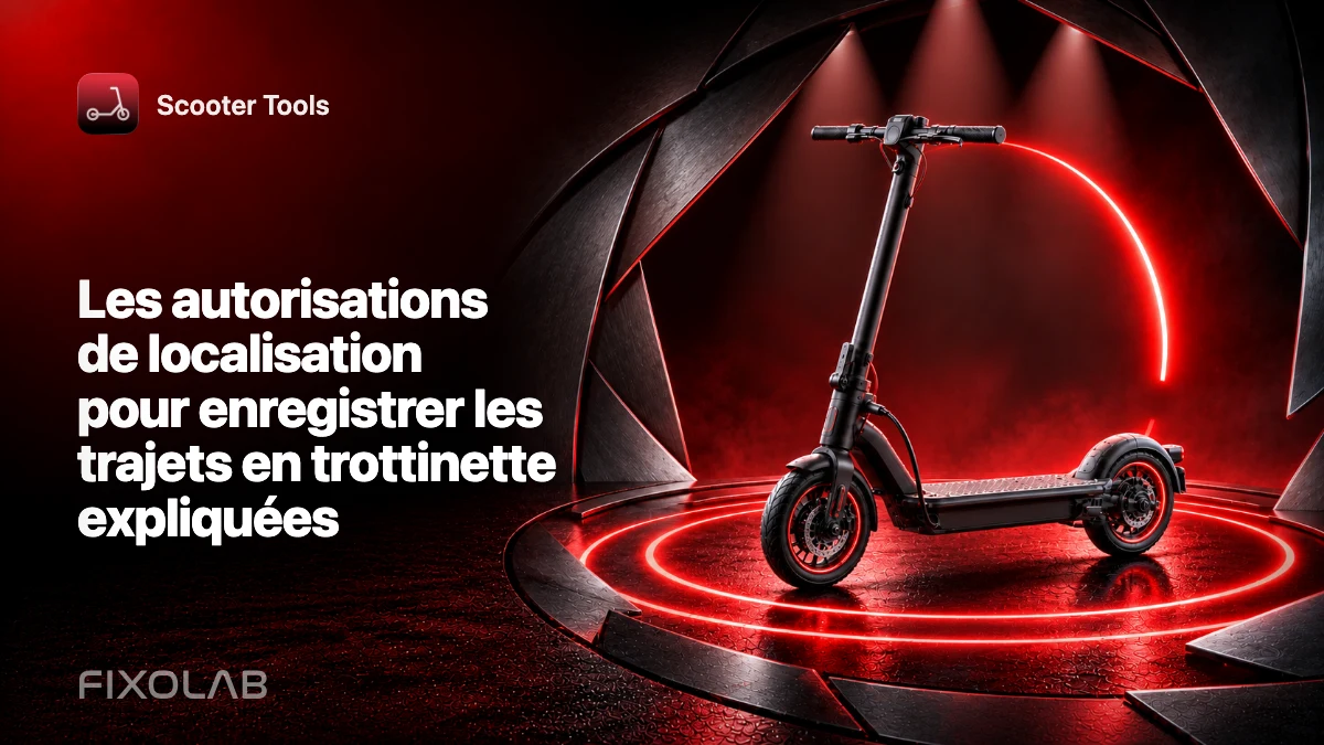 Les autorisations de localisation pour enregistrer les trajets en trottinette expliquées Les autorisations de localisation pour enregistrer les trajets en trottinette expliquées