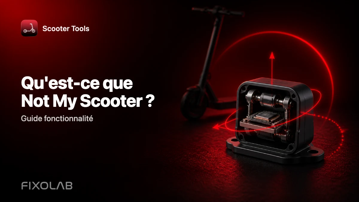 Not My Scooter : utiliser le tableau de bord avec les capteurs de votre téléphone Not My Scooter : utiliser le tableau de bord avec les capteurs de votre téléphone