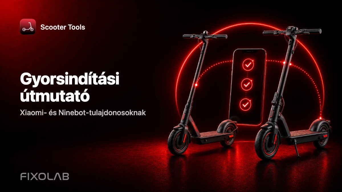 Gyorsindítási útmutató (Xiaomi- és Ninebot-tulajdonosoknak) Gyorsindítási útmutató (Xiaomi- és Ninebot-tulajdonosoknak)