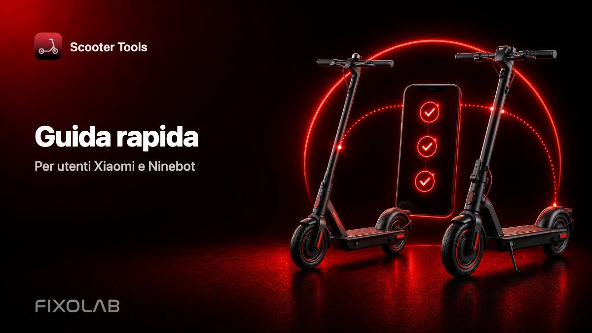 Guida rapida (Per utenti Xiaomi e Ninebot) Guida rapida (Per utenti Xiaomi e Ninebot)