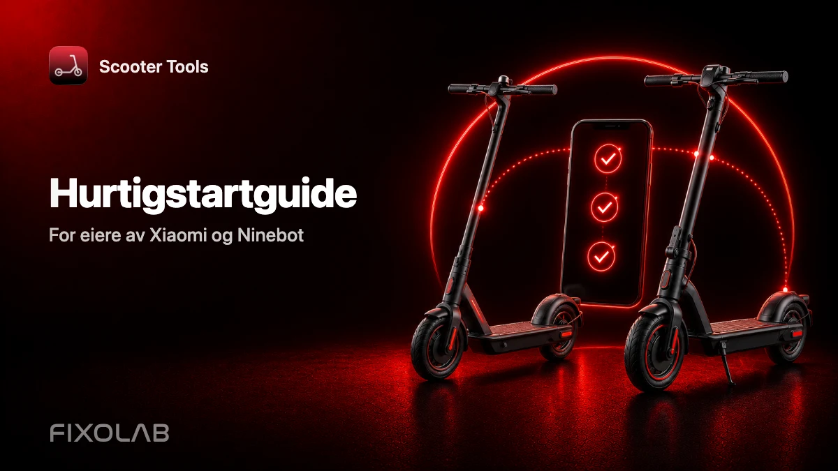 Hurtigstartguide (For eiere av Xiaomi og Ninebot)