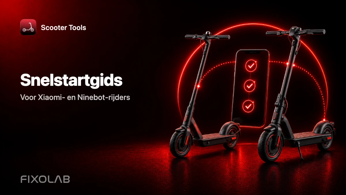 Snelstartgids (Voor Xiaomi- en Ninebot-rijders)