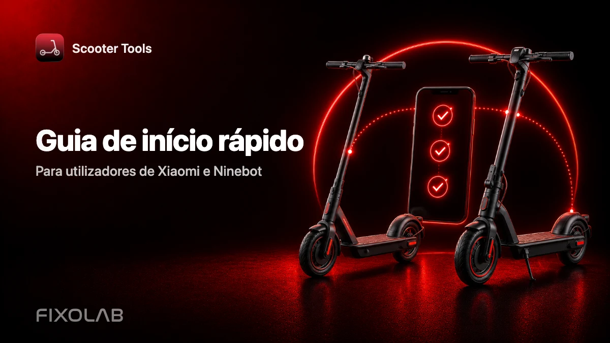 Guia de início rápido (Para utilizadores de Xiaomi e Ninebot) Guia de início rápido (Para utilizadores de Xiaomi e Ninebot)