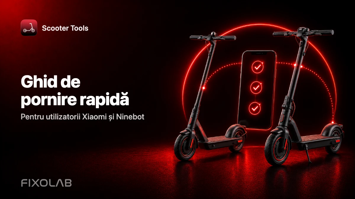 Ghid de pornire rapidă (Pentru utilizatorii Xiaomi și Ninebot)